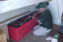 Rick-VE7REH-installing-new-batteries