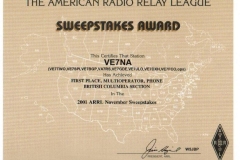 Sweepstakes-2001